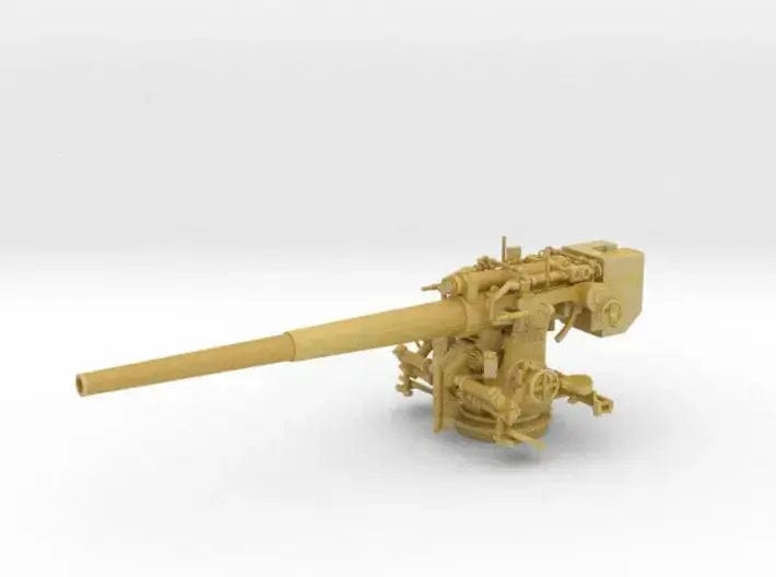 1/35 DKM 12.7cm (5in) SK/C34 naval mount - distefan 3d print