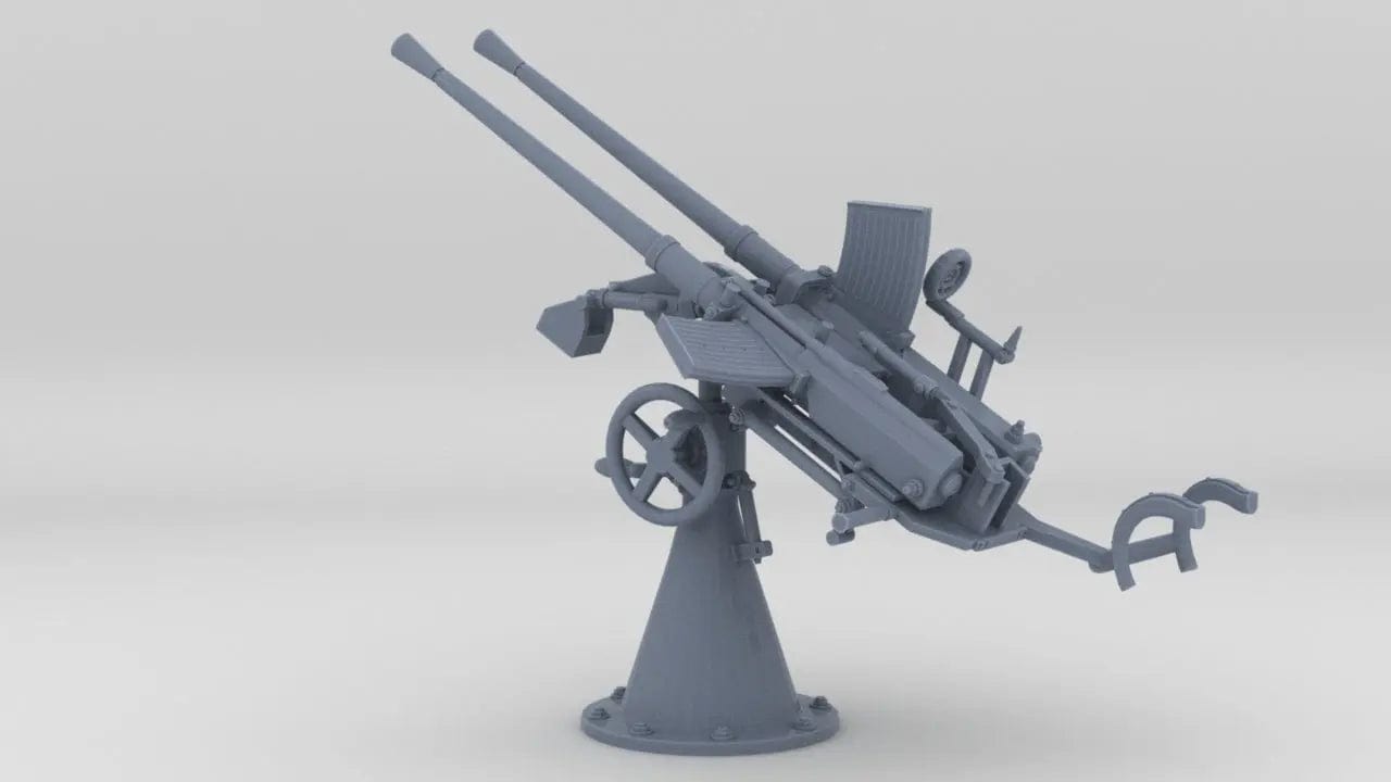 1/35 DKM 20mm C30 Double Flak Elevated - distefan 3d print