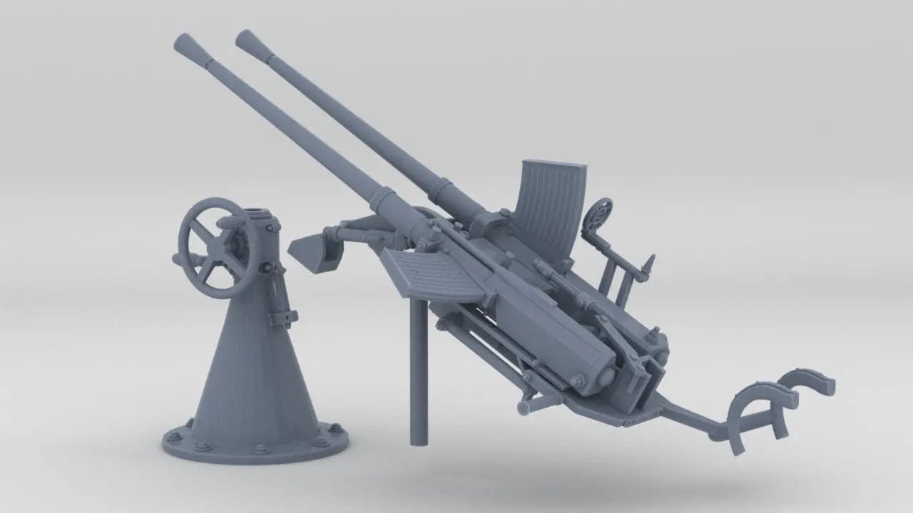 1/35 DKM 20mm C30 Double Flak Elevated Set - distefan 3d print
