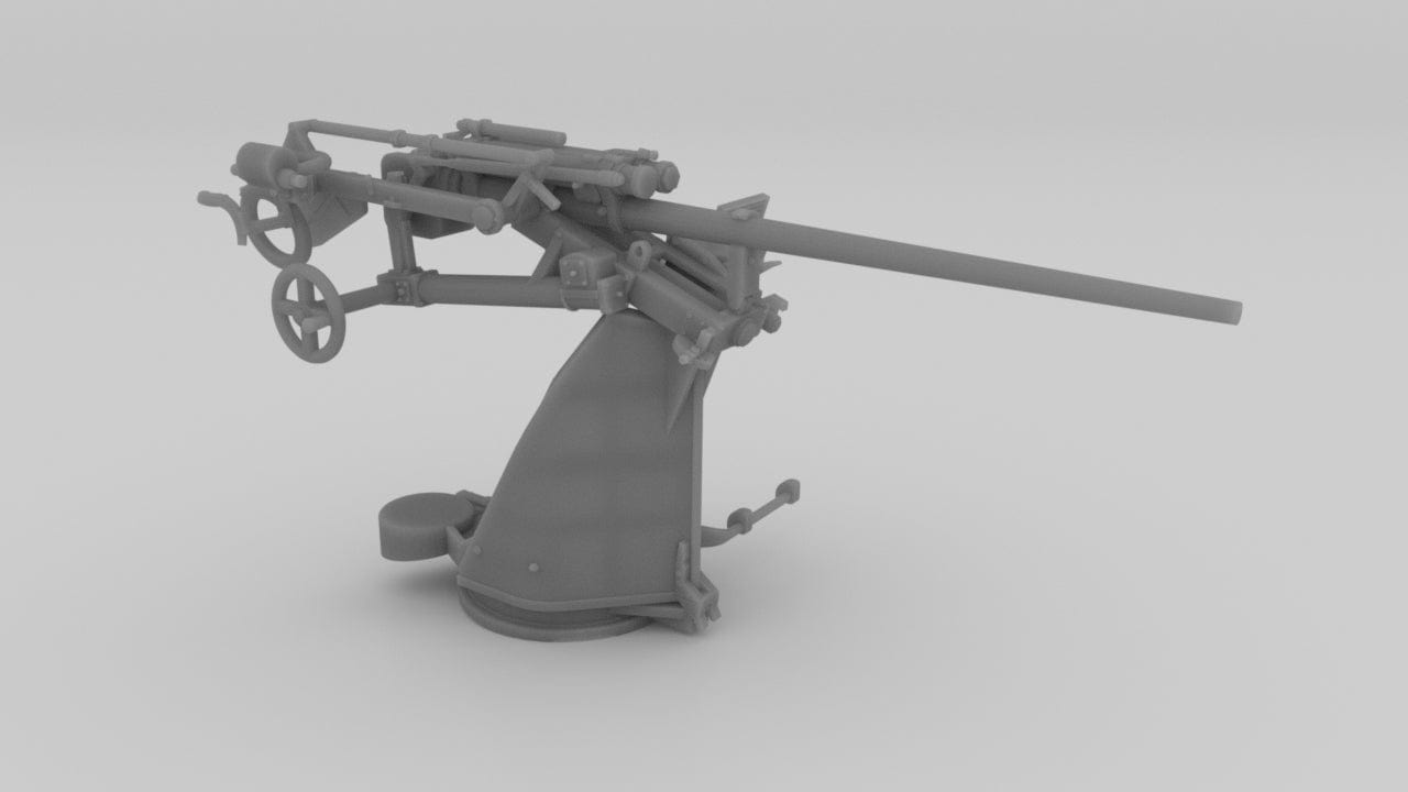 1/35 DKM 3.7 cm/L83 (1.5") SK C/30 Single Gun - distefan 3d print