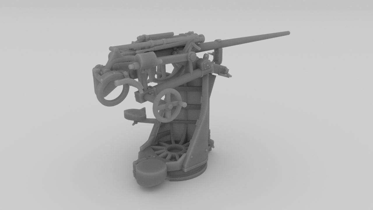 1/35 DKM 3.7 cm/L83 (1.5") SK C/30 Single Gun - distefan 3d print