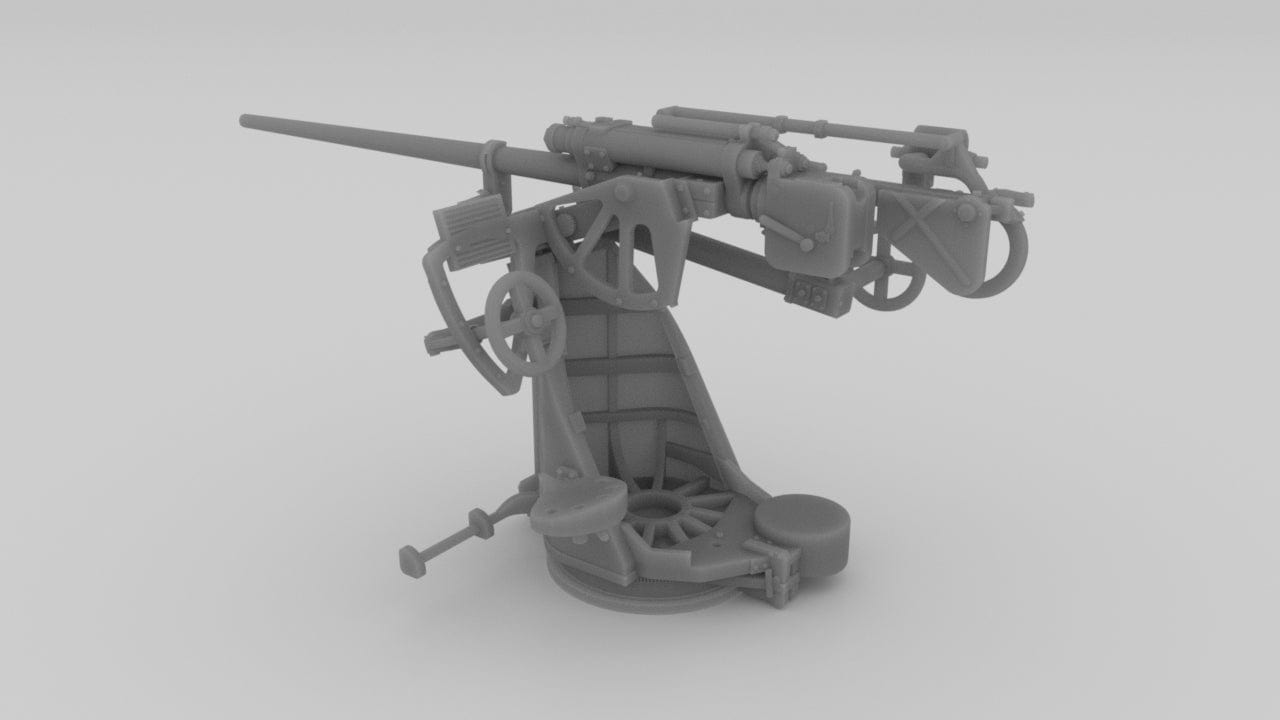 1/35 DKM 3.7 cm/L83 (1.5") SK C/30 Single Gun - distefan 3d print