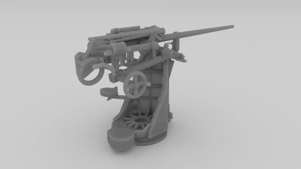 1/35 DKM 3.7 cm/L83 (1.5") SK C/30 Single Gun - distefan 3d print