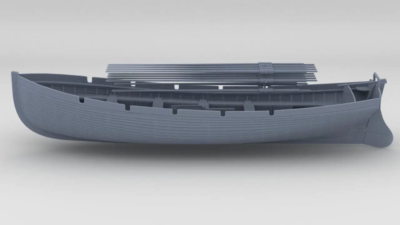 1/35 DKM 7.5m Boat Set - distefan 3d print