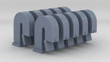 1/35 DKM Raumboote R-301 Bitts Set (10pcs)