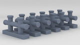 1/35 DKM Raumboote R-301 Bollard Set (6pcs)