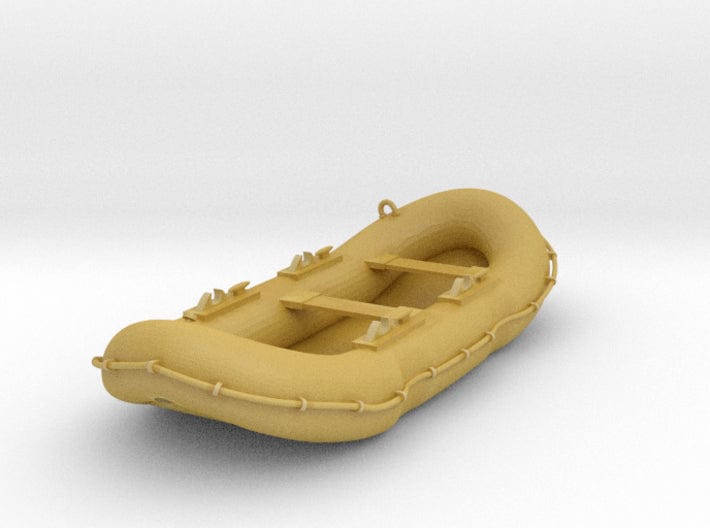 1/35 DKM Raumboote R-301 Lifeboat - distefan 3d print