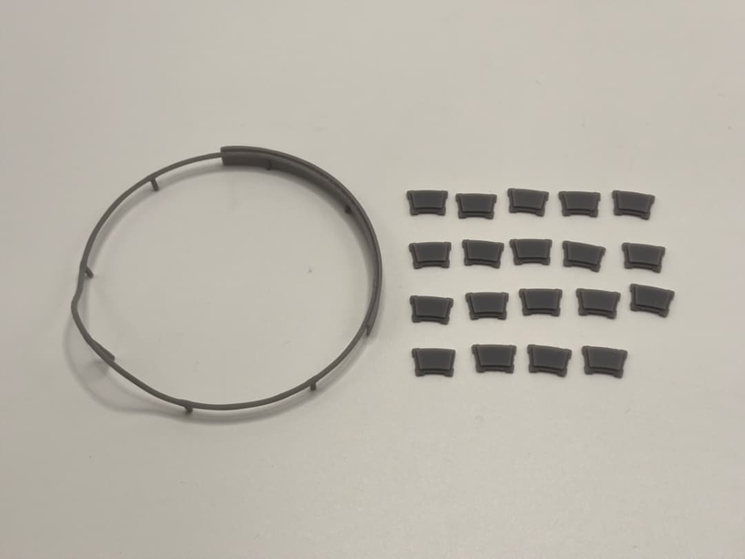 1/35 DKM Schnellboot Bow 20mm Railing Protosoon – alternate view