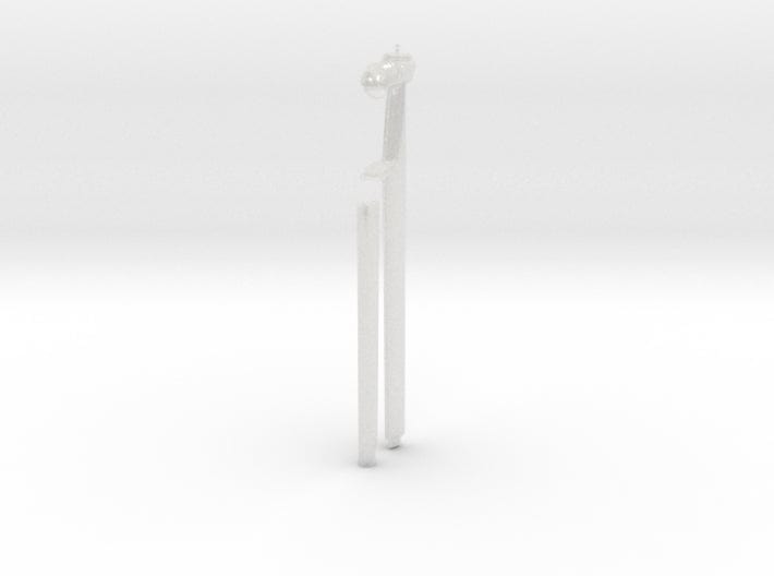 1/35 DKM schnorkel pole with raising mechanism - distefan 3d print