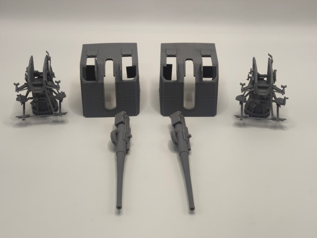 1/35 DKM Shield for 10.5 cm/45 (4.1in) SK C/32 (v2) Protosoon