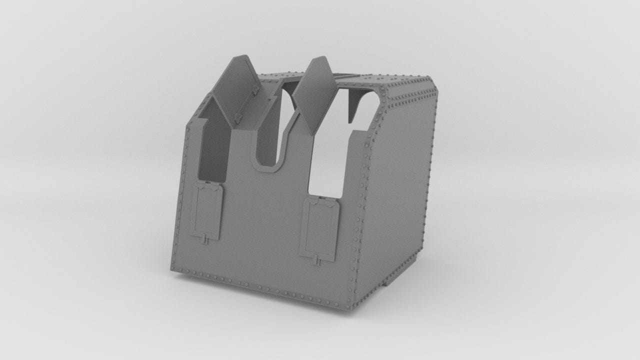 1/35 DKM Shield v2 for 10.5 cm/45 (4.1in) SK C/32 - distefan 3d print