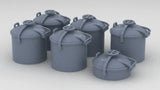 1/35 DKM U-Boot IXC U-505 Conning Tower Hatches Set (5pcs)