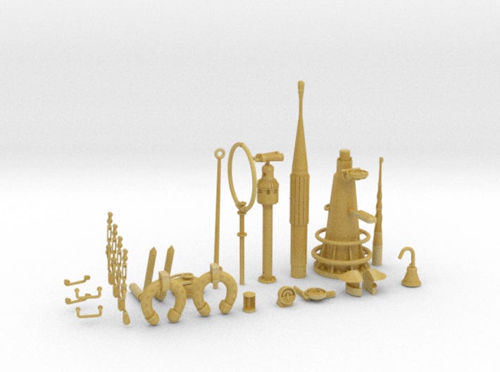 1/35 DKM U-Boot VIIC conning tower detail Kit - distefan 3d print