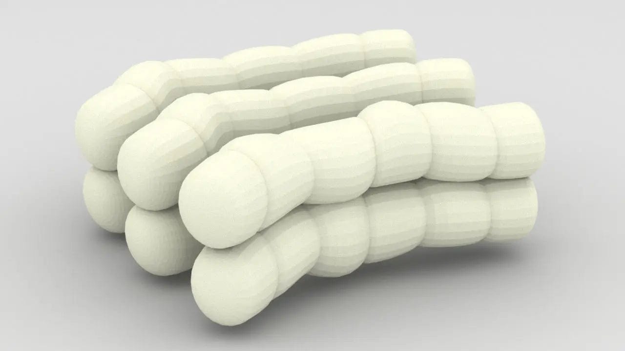 1/35 IJN Akagi Tower Futons 1 Set - distefan 3d print