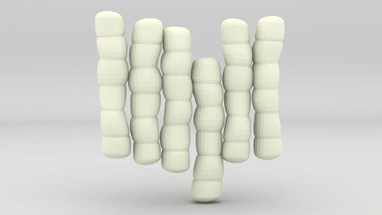 1/35 IJN Akagi Tower Futons 6 Set - distefan 3d print