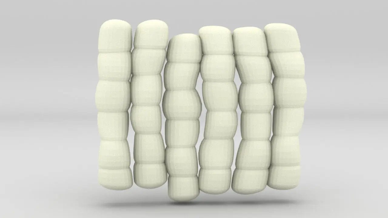 1/35 IJN Akagi Tower Futons 7 Set - distefan 3d print