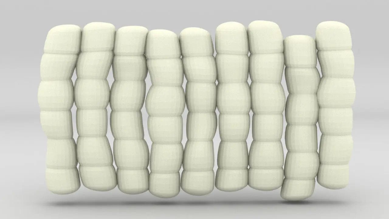 1/35 IJN Akagi Tower Futons 9 Set - distefan 3d print