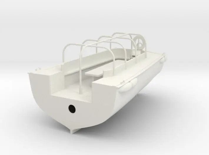 1/35 IJN Hull 2 for Motor Boat Cutter 11m 60hp - distefan 3d print