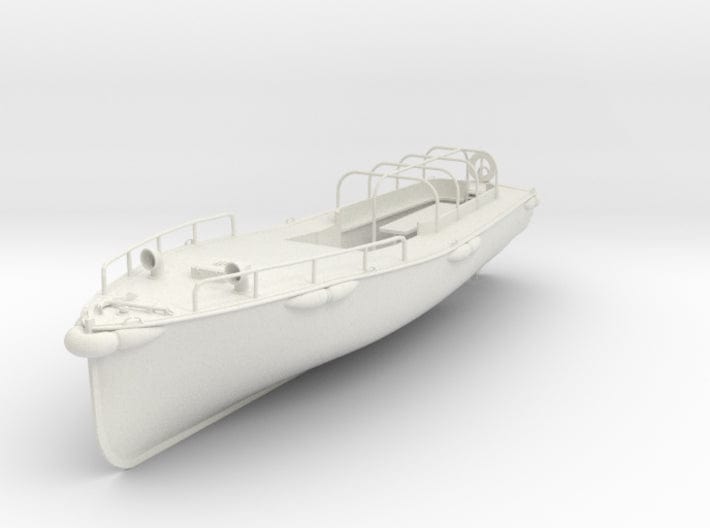 1/35 IJN Hull for Motor Boat Cutter 11m 60hp - distefan 3d print