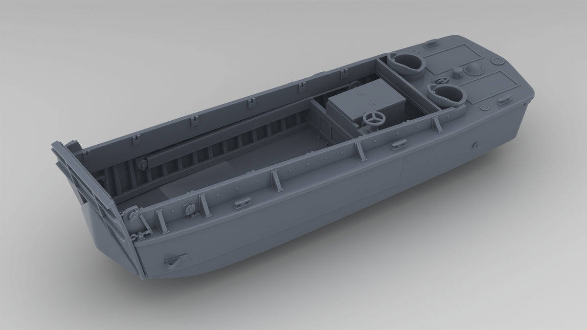 1/35 LCVP Higgins Boat (1945) - distefan 3d print