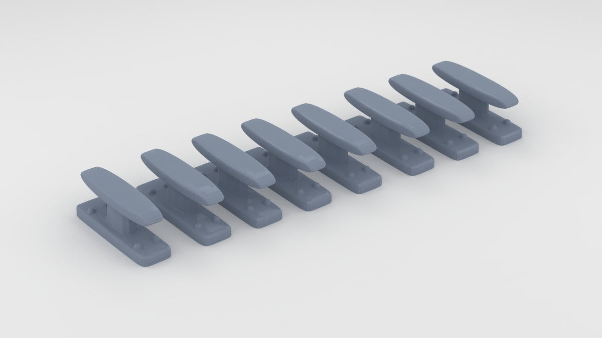 1/35 LCVP Higgins Boat Cleats Set (8pcs) - distefan 3d print