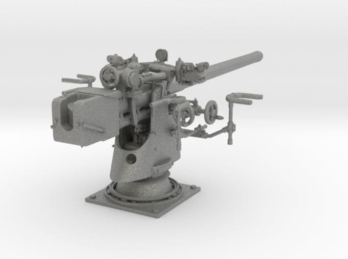 1/35 UBoot 8.8 cm SK C/35 naval deck mount - distefan 3d print