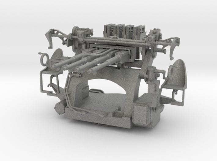 1/35 US 1.1"/75 (28 mm) Mk1 quad mount - distefan 3d print