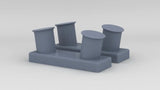 1/35 US Battleship Large Bitt Set (2pcs)