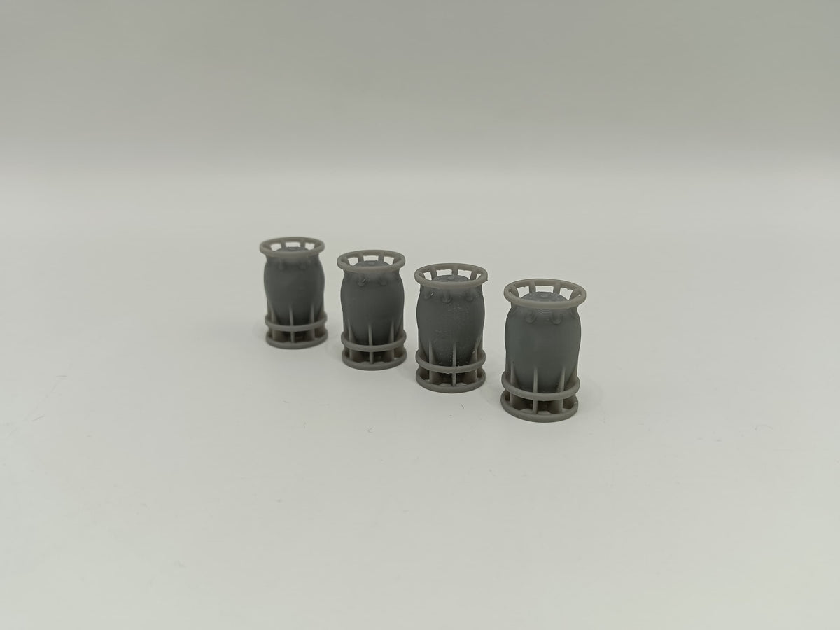 1/35 USN 200lb Depth Charges Mk9 Set (4pcs) - distefan 3d print – alternate view
