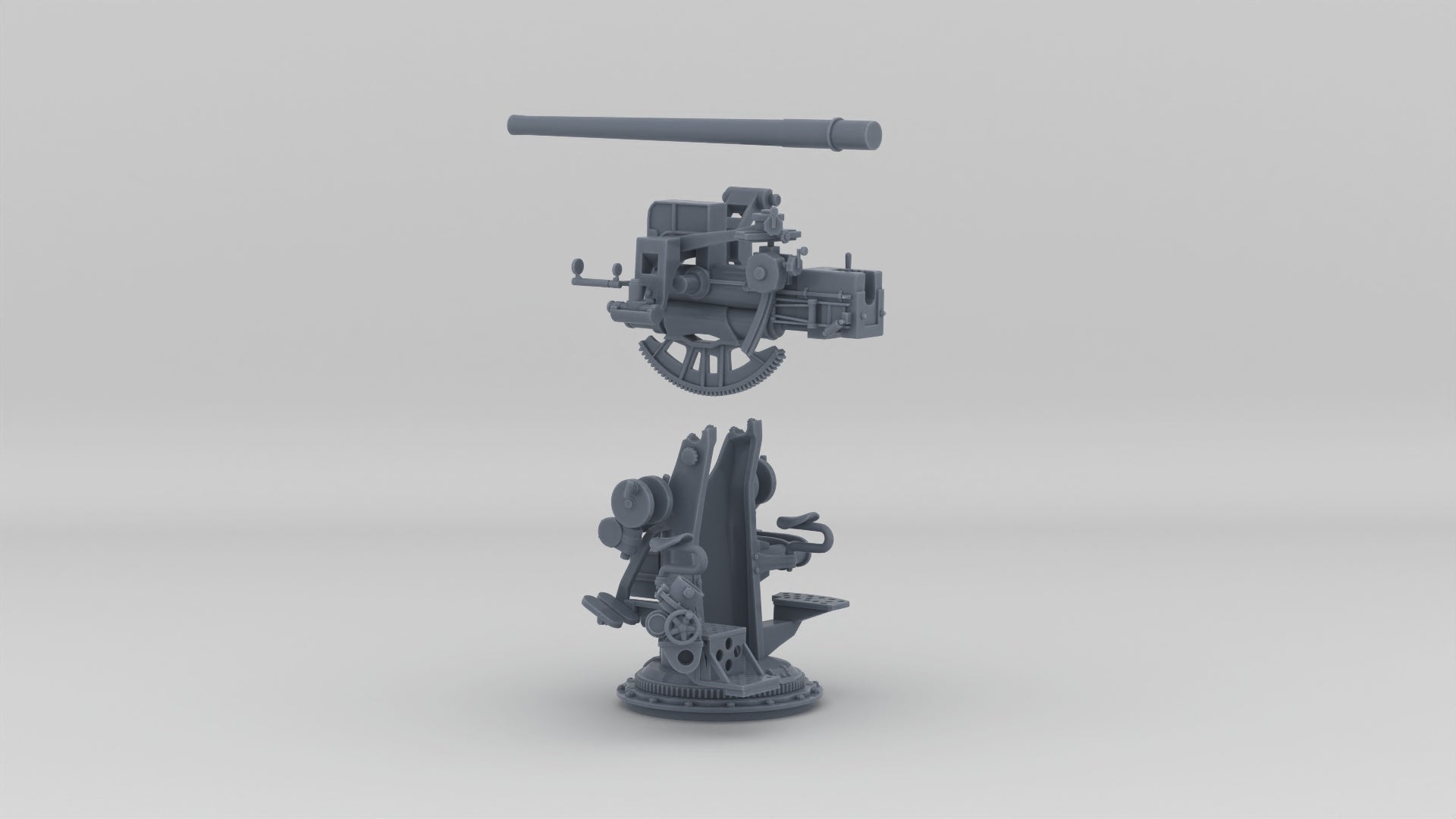 1/35 USN 3-inch 50 Cal. Deck Mount Mk22 Kit - distefan 3d print