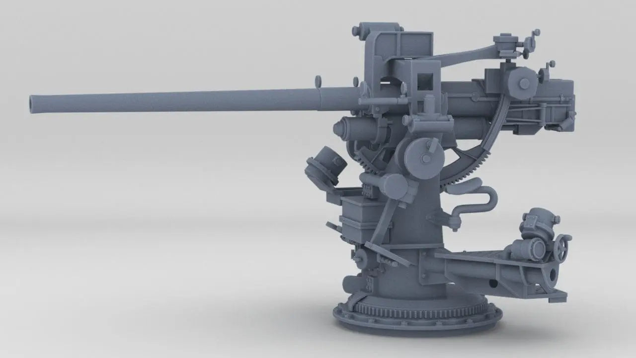 1/35 USN 3-inch 50 Cal. Deck Mount Mk22 Kit - distefan 3d print