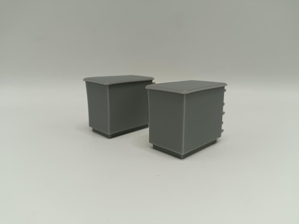 1/35 USN 3-Inch 50 Gun Ammo Lockers Set (2pcs) - distefan 3d print