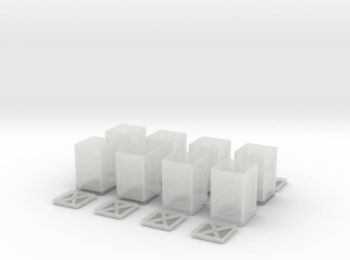 1/35 USN 40mm magazine box lid open set 8pcs - distefan 3d print