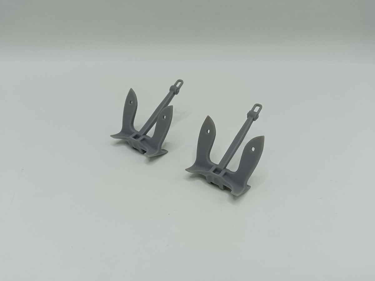 1/35 USN Anchor 2.500lbs. Set (2pcs) - distefan 3d print