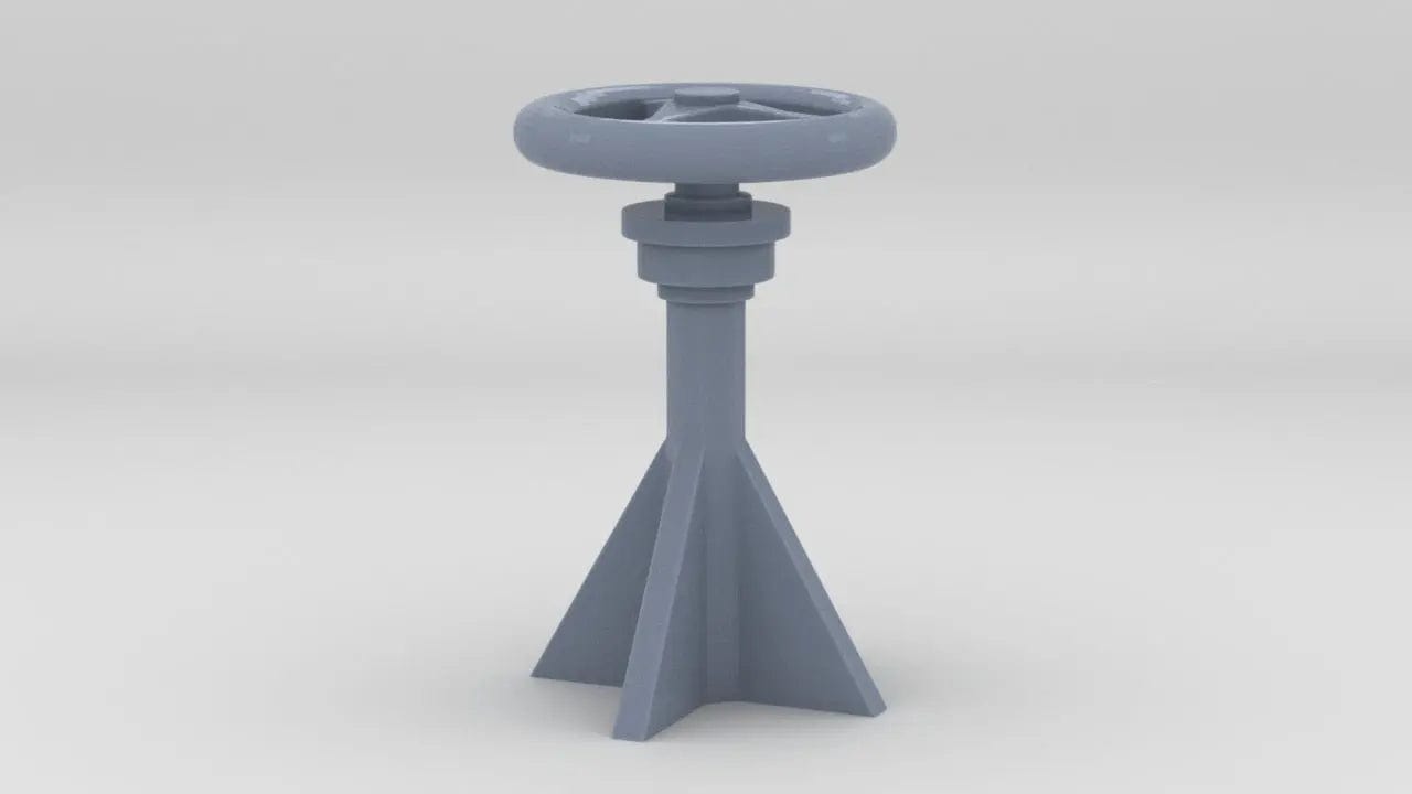 1/35 USN Control Wheel - distefan 3d print