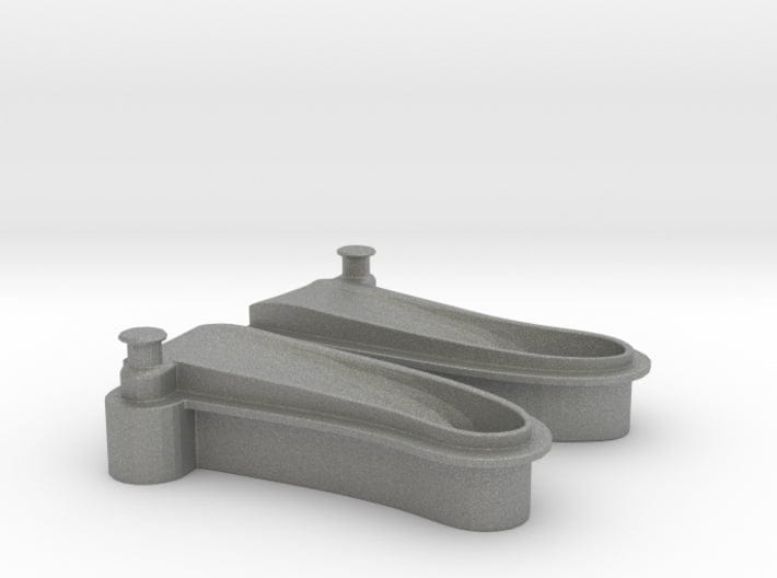 1/35 USN Destroyer windlass foredeck set 2pcs - distefan 3d print