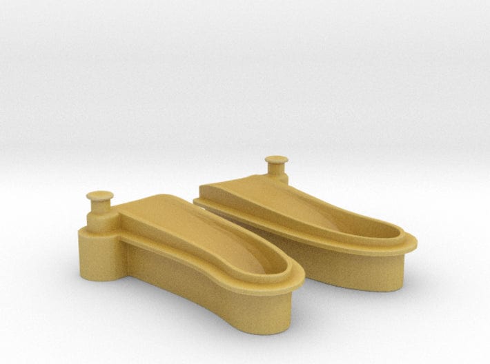 1/35 USN Destroyer windlass foredeck set 2pcs - distefan 3d print