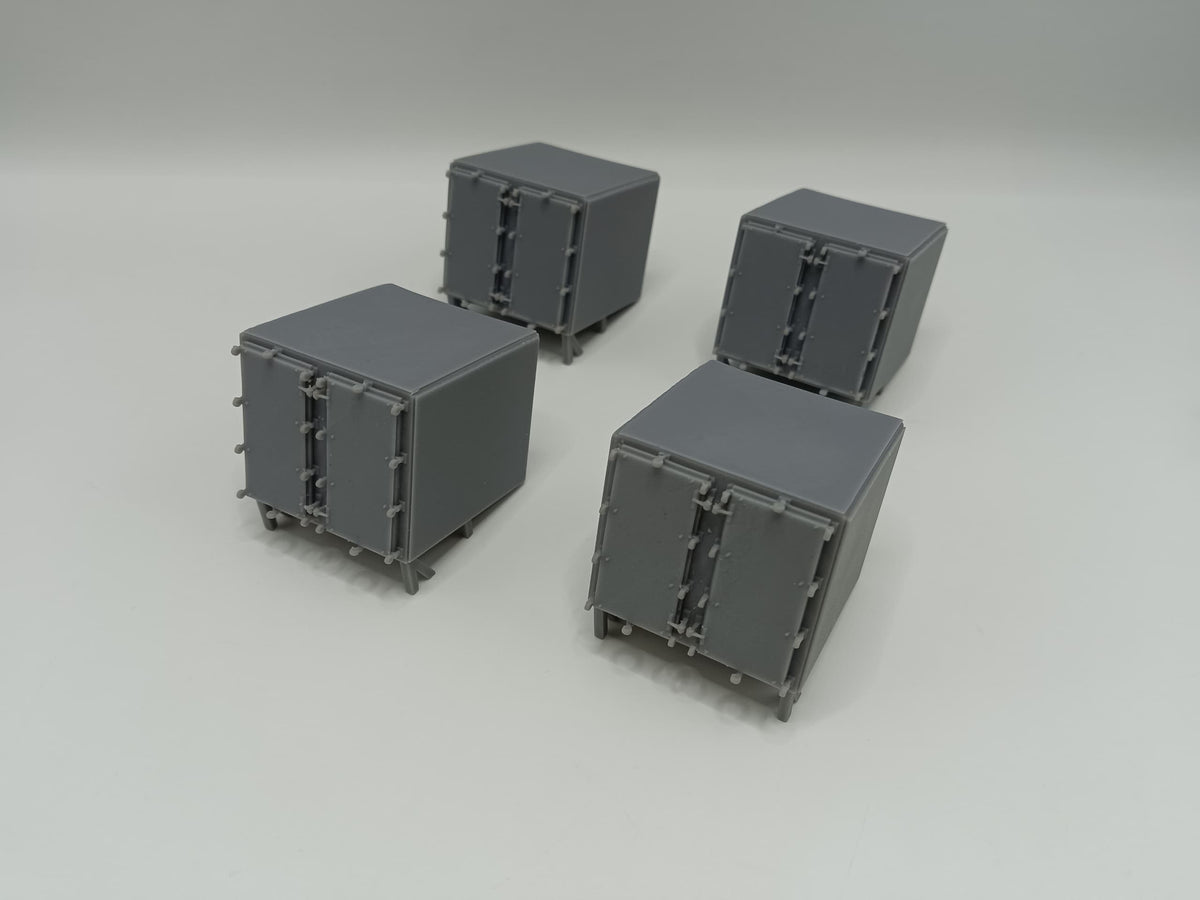 1/35 USN Storage Locker for Hedgehog Thrower Set (4pcs) - distefan 3d print – alternate view
