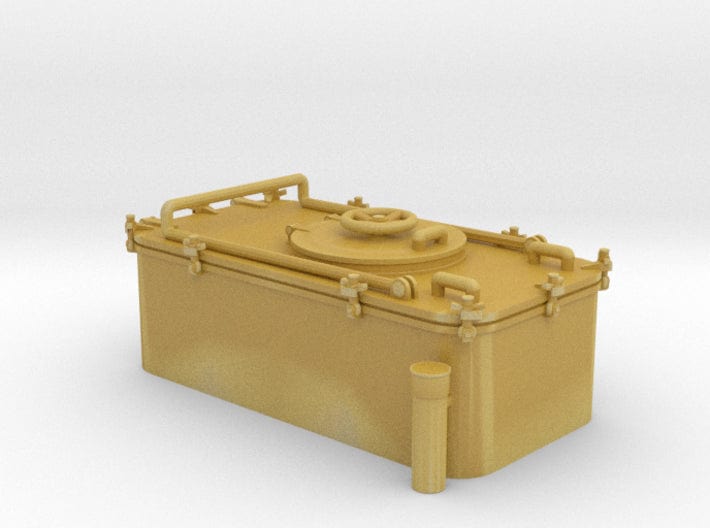 1/35 USS Fletcher foredeck deck hatch - distefan 3d print