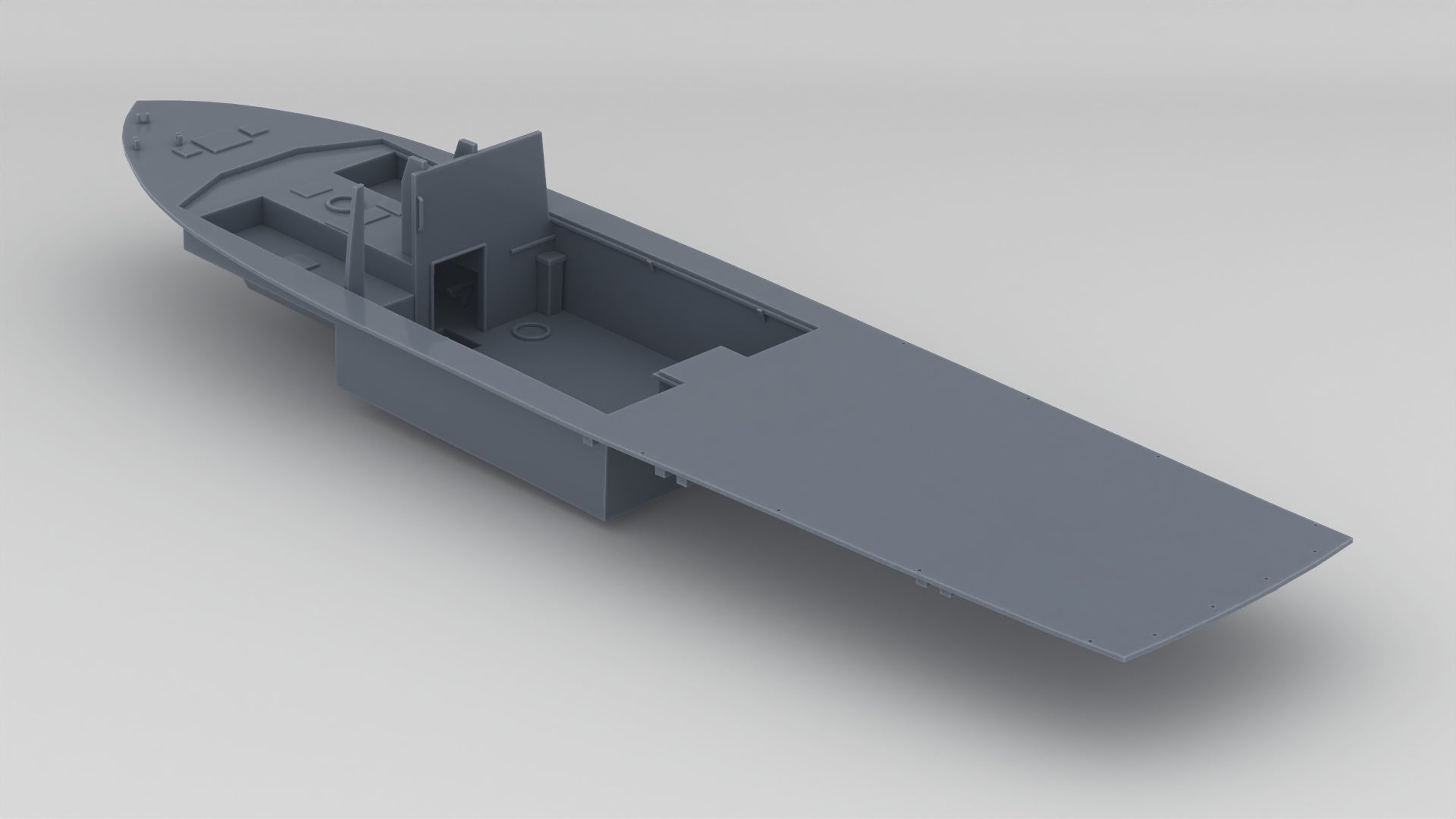 1/35 USS PCF Hull Deck - distefan 3d print