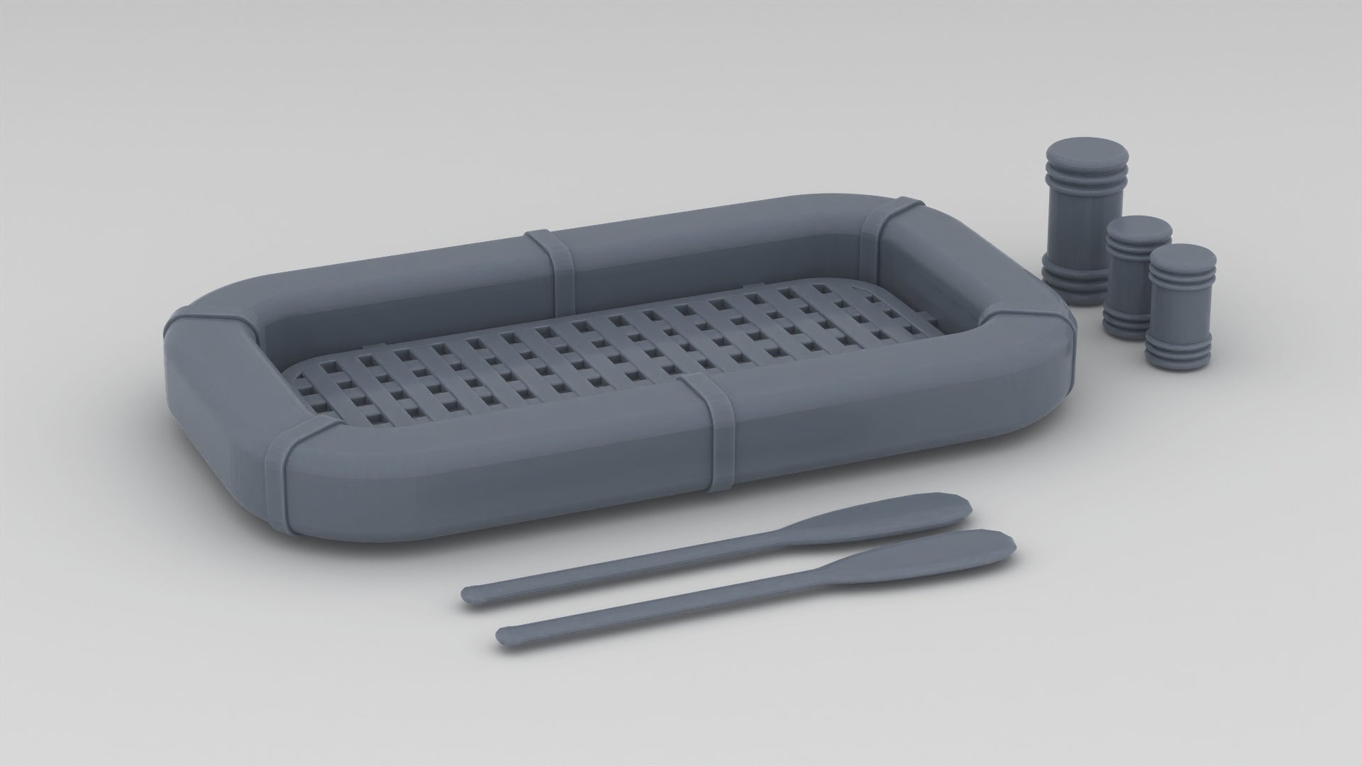 1/35 USS PCF Life Raft Set - distefan 3d print