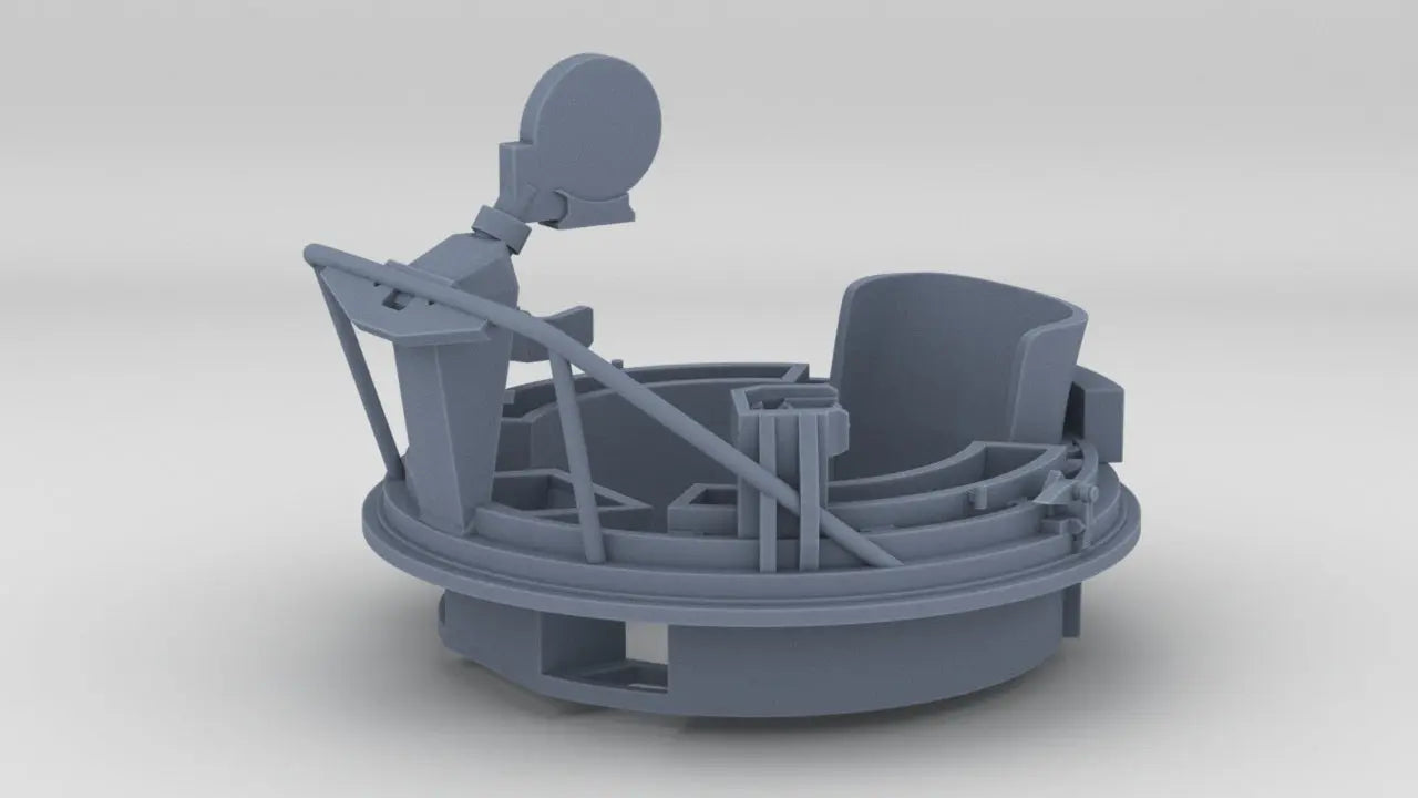 1/35 USS PCF Mount for Dual MG Tub - Distefan 3D Print