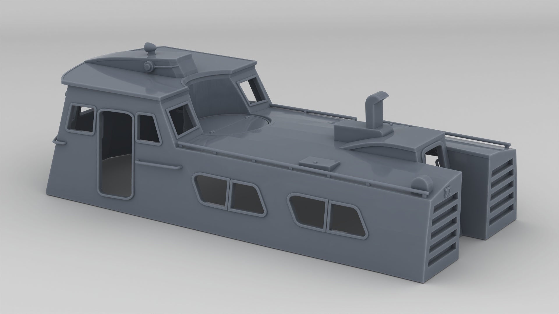 1/35 USS PCF Pilot House Set - distefan 3d print
