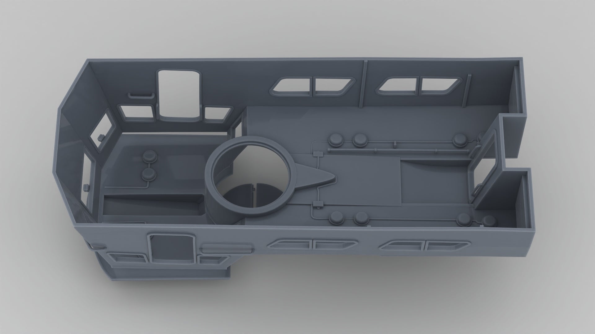 1/35 USS PCF Pilot House Set - distefan 3d print