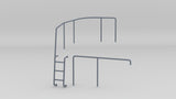 1/35 USS PCF Pilot House Top Railings Set