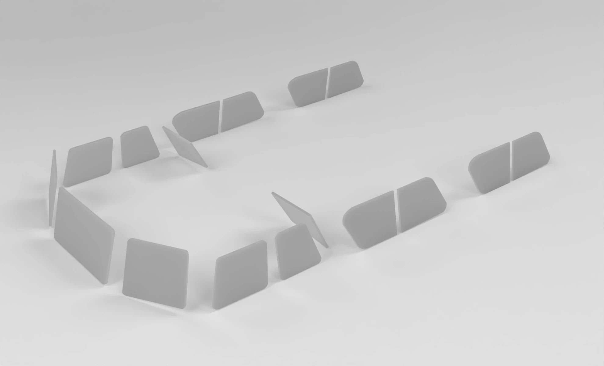1/35 USS PCF Pilot House Window Glass Kit (17pcs) - distefan 3d print