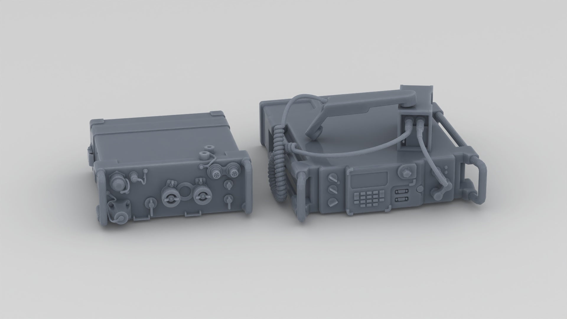 1/35 USS PCF Radio Equipment Set (2pcs) - distefan 3d print