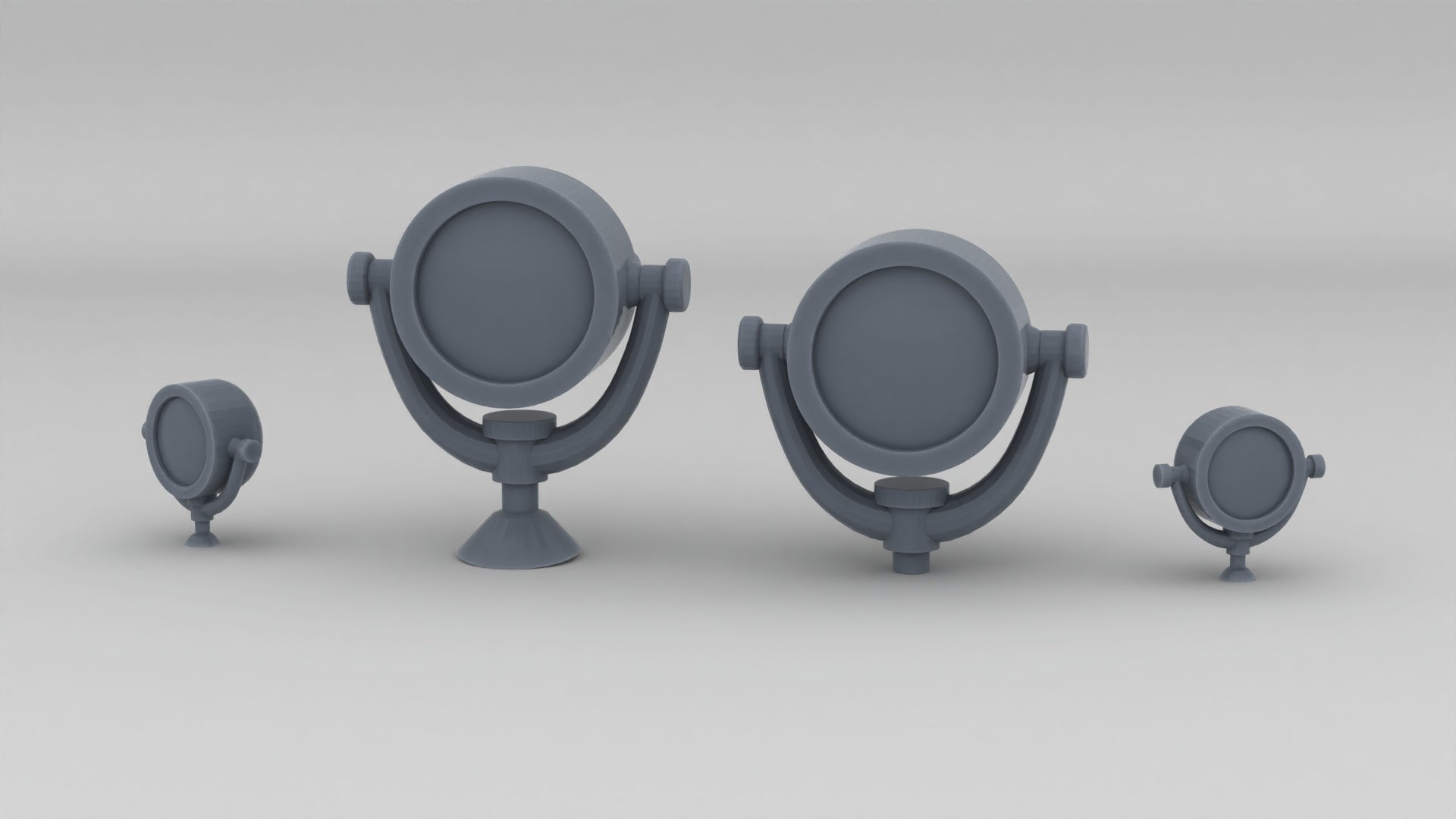 1/35 USS PCF Searchlight Set (4pcs) - distefan 3d print