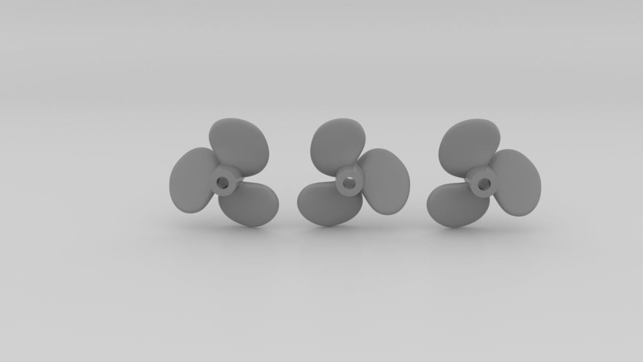 1/35 USS PT 109 Propellers - distefan 3d print