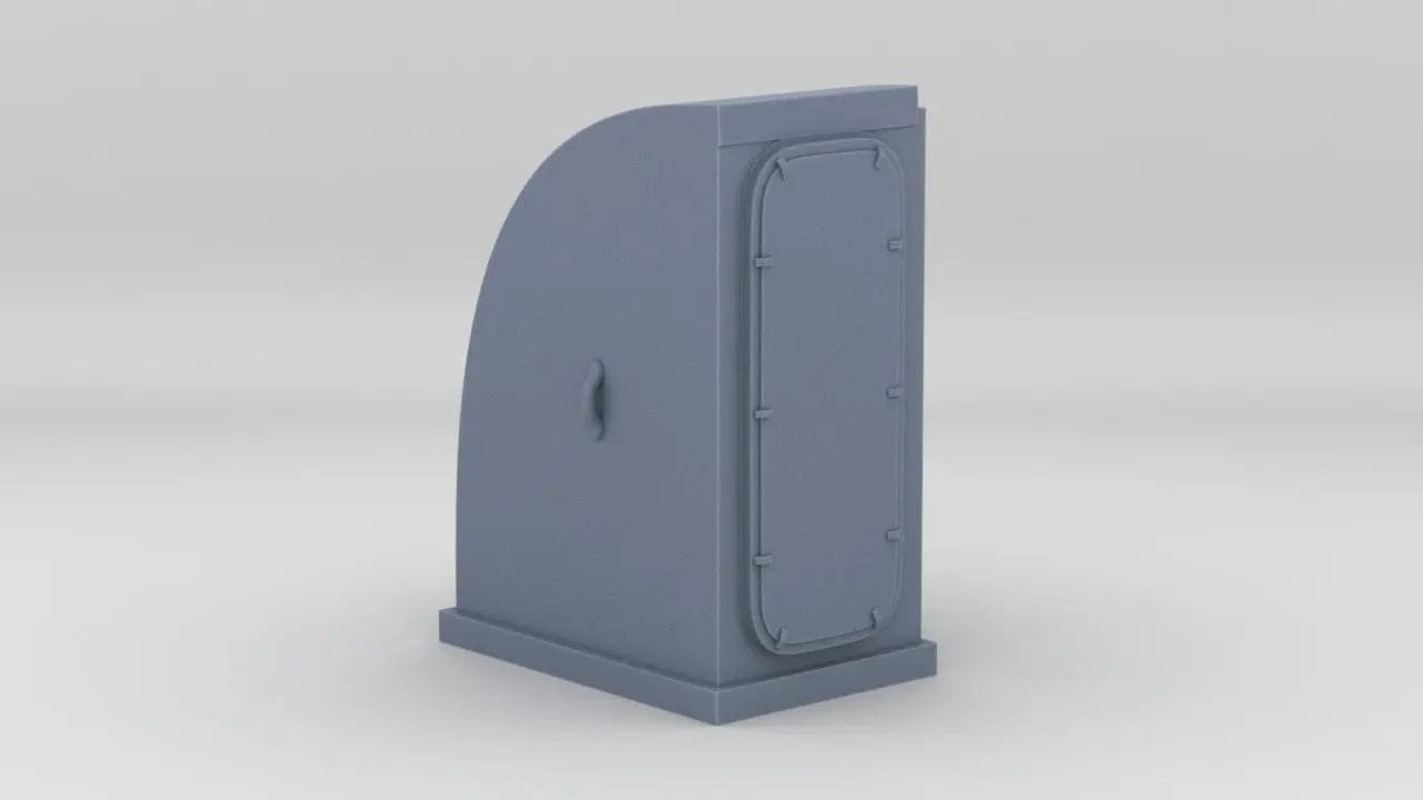 1/35 USS Sub Chaser Hull Aft Deck Hatch - distefan 3d print